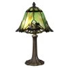 16 in. Antique Brass Accent Lamp with Hand Rolled Art Glass by Dale Tiffany -Dale Tiffany Store antique brass dale tiffany table lamps ta15057 64 1000