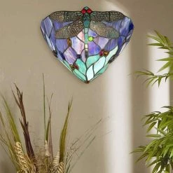 1-Light Antique Brass Dragonfly Jeweled Sconce by Dale Tiffany -Dale Tiffany Store antique brass dale tiffany wall sconces tw12062 31 1000