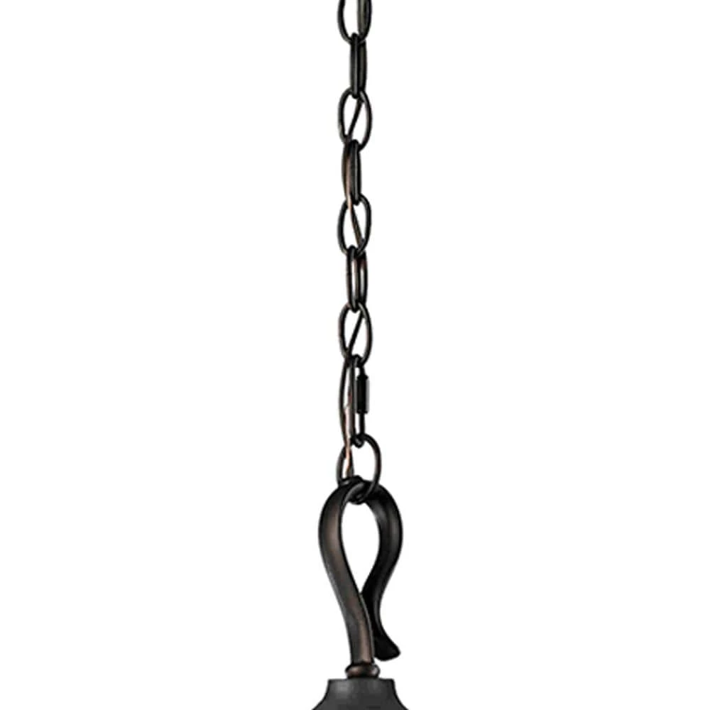 Raphael 1-Light Antique Bronze Hanging Barn Light Pendant Light by Dale Tiffany 7 Raphael 1-Light Antique Bronze Hanging Barn Light Pendant Light by Dale Tiffany - Image 5