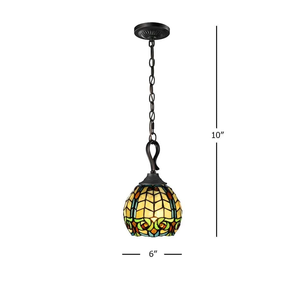 Raphael 1-Light Antique Bronze Hanging Barn Light Pendant Light by Dale Tiffany 5 Raphael 1-Light Antique Bronze Hanging Barn Light Pendant Light by Dale Tiffany - Image 3