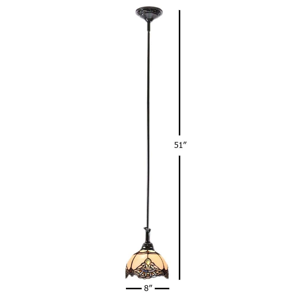 Perla 1-Light Antique Bronze Hanging Barn Light Pendant Light by Dale Tiffany 5 Perla 1-Light Antique Bronze Hanging Barn Light Pendant Light by Dale Tiffany - Image 3