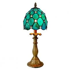 Elenora 16 in. Antique Bronze Metal Accent Lamp by Dale Tiffany