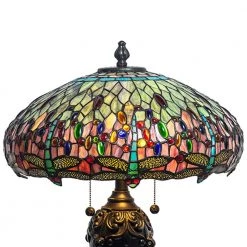 Aurelia 27 in. Antique Bronze Table Lamp with Hand Rolled Art Glass (Tiffany) Shade by Dale Tiffany 11 Aurelia 27 in. Antique Bronze Table Lamp with Hand Rolled Art Glass (Tiffany) Shade by Dale Tiffany -Dale Tiffany Store antique bronze dale tiffany table lamps tt20074 c3 1000