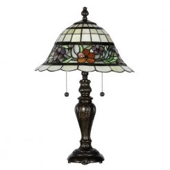 Seville 25 in. Antique Bronze Table Lamp by Dale Tiffany