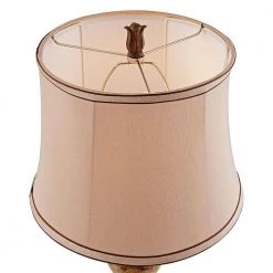 26 in. Antique Bronze/Faux Marble Table Lamp with Beige Shade, 9.5-Watt LED Bulbs Included (Set of 2) by TRUE FINE -Dale Tiffany Store antique bronze faux marble true fine table lamps 20110t 2pk 4f 1000