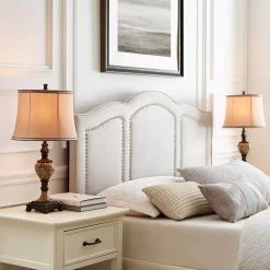 26 in. Antique Bronze/Faux Marble Table Lamp with Beige Shade, 9.5-Watt LED Bulbs Included (Set of 2) by TRUE FINE -Dale Tiffany Store antique bronze faux marble true fine table lamps 20110t 2pk c3 1000