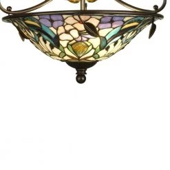 Peony Crystal 2-Light Antique Golden Sand Semi-Flush Mount Light by Dale Tiffany 9 Peony Crystal 2-Light Antique Golden Sand Semi-Flush Mount Light by Dale Tiffany -Dale Tiffany Store antique golden sand dale tiffany flush mount lights th90212 4f 1000