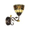 1-Light Antique Golden Sand Pebble Stone Tiffany Sconce by Dale Tiffany -Dale Tiffany Store antique golden sand dale tiffany wall sconces th90231 64 1000