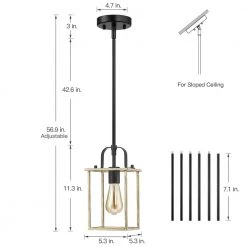 Gavin 1-Light Black and Distressed Faux Wood Island Rustic Farmhouse Mini Pendant Light by TRUE FINE 14 Gavin 1-Light Black and Distressed Faux Wood Island Rustic Farmhouse Mini Pendant Light by TRUE FINE -Dale Tiffany Store black and distressed faux wood true fine pendant lights td41021p 66 1000