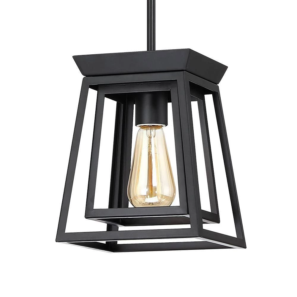 Exton 1-Light Black Double Box Mini Pendant Island Light by TRUE FINE 9 Exton 1-Light Black Double Box Mini Pendant Island Light by TRUE FINE - Image 7