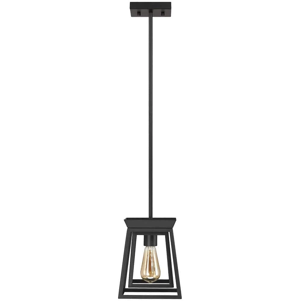 Exton 1-Light Black Double Box Mini Pendant Island Light by TRUE FINE 8 Exton 1-Light Black Double Box Mini Pendant Island Light by TRUE FINE - Image 6