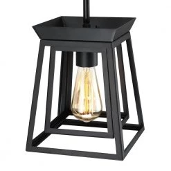 Exton 1-Light Black Double Box Mini Pendant Island Light by TRUE FINE 20 Exton 1-Light Black Double Box Mini Pendant Island Light by TRUE FINE -Dale Tiffany Store black and wood tone true fine pendant lights td41018p fa 1000