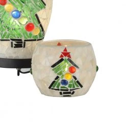 Christmas 10 .75 in. Black Table Lamp by Dale Tiffany -Dale Tiffany Store black dale tiffany table lamps tal100855 4f 1000