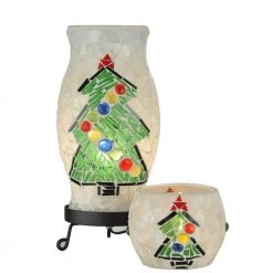 Christmas 10 .75 in. Black Table Lamp by Dale Tiffany