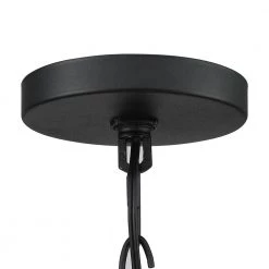 Hector 6-Light Black Wagon Wheel Farmhouse Chandelier with Wood Accents by TRUE FINE -Dale Tiffany Store black true fine chandeliers td10013c 4f 1000