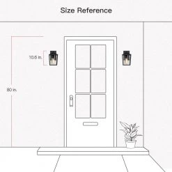 1-Light Black Farmhouse Non Solar Outdoor Wall Lantern Sconce with Clear Glass Shade by TRUE FINE -Dale Tiffany Store black true fine outdoor sconces 21519ot 4f 1000