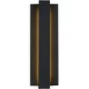 Reflect 18.7 in. Black Modern/Contemporary LED Outdoor Wall Light Lantern Sconce by TRUE FINE -Dale Tiffany Store black true fine outdoor sconces td120005w led 64 1000