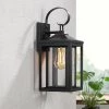 Citadel 1-Light 15.5 in. Black Outdoor Wall Lantern Sconce Light by TRUE FINE -Dale Tiffany Store black true fine outdoor sconces td130004ot 64 1000