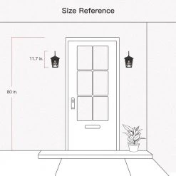 Glendale 1-Light Black Hardwired Outdoor Wall Lantern Sconce with Built-In GFCI Outlets by TRUE FINE -Dale Tiffany Store black true fine outdoor sconces td20016ot 31 1000