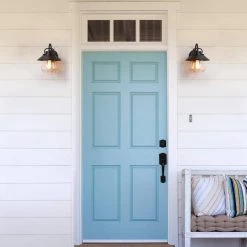 Cottage 1-Light Black Hardwired Outdoor Wall Lantern Sconce with Seeded Glass by TRUE FINE -Dale Tiffany Store black true fine outdoor sconces td40008ot c3 1000