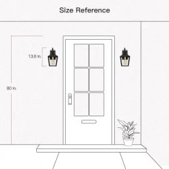 Blakely 1-Light Black Hardwired Outdoor Wall Lantern Sconce with Brass Accents by TRUE FINE -Dale Tiffany Store black true fine outdoor sconces td40009ot 77 1000