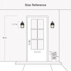 Caroline 1-Light Black Hardwired Outdoor Wall Lantern Sconce with Clear Glass by TRUE FINE -Dale Tiffany Store black true fine outdoor sconces td40012ot 31 1000