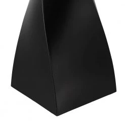 23 .5 in. Black Table Lamp with White Linen Shade, 9.5-Watt LED Bulbs Included (Set of 2) by TRUE FINE -Dale Tiffany Store black true fine table lamps 21513t 2pk c3 1000