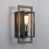 Sullivan 1-Light Black/Wood Tone Rustic Farmhouse Wall Sconce by TRUE FINE -Dale Tiffany Store black wood tone true fine wall sconces td10008w 64 1000