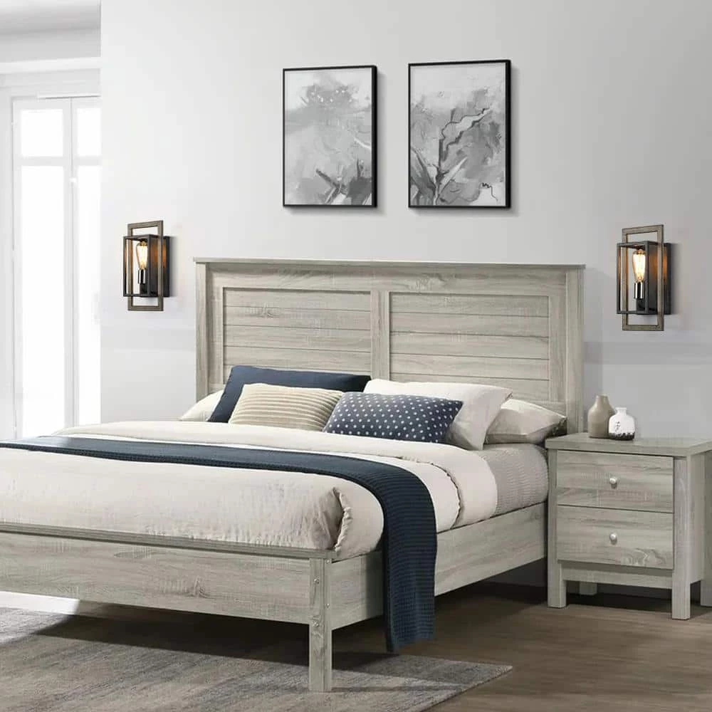 Sullivan 1-Light Black/Wood Tone Rustic Farmhouse Wall Sconce by TRUE FINE 14 Sullivan 1-Light Black/Wood Tone Rustic Farmhouse Wall Sconce by TRUE FINE - Image 12