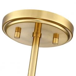 Dayereh 12 in. 1-Light Coastal Tiered Rattan Drum Pendant Light with Brass Canopy by TRUE FINE -Dale Tiffany Store brass beige true fine chandeliers td10033p 4f 1000