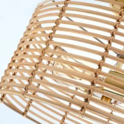 Dayereh 15.5 in. 2-Light Bohemian Rattan Semi-Flush Mount Ceiling Light by TRUE FINE -Dale Tiffany Store brass beige true fine flush mount lights td10032fl 77 1000