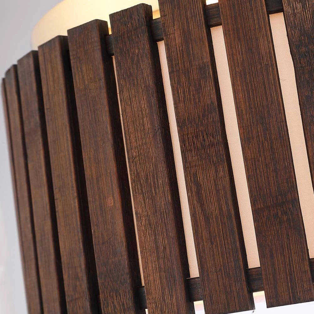 Brody 13.4 in. 2-Light Bamboo Flush Mount Ceiling Light with Brass Hardware by TRUE FINE 10 Brody 13.4 in. 2-Light Bamboo Flush Mount Ceiling Light with Brass Hardware by TRUE FINE - Image 8