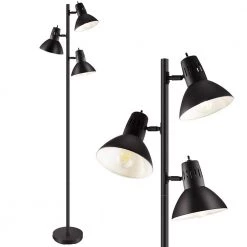 Richland 67 in. Bronze 3-Light Tree Floor Lamp with Metal Adjustable Shades, LED Bulbs Included by TRUE FINE