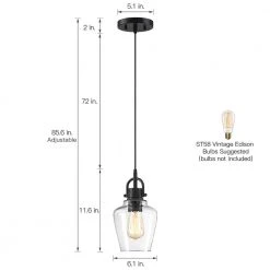 Basia 1-Light Bronze Mini Pendant Light with Clear Glass Shade by TRUE FINE -Dale Tiffany Store bronze true fine pendant lights td30001p 1d 1000