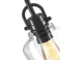 Basia 1-Light Bronze Mini Pendant Light with Clear Glass Shade by TRUE FINE -Dale Tiffany Store bronze true fine pendant lights td30001p 1f 1000