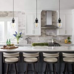 Basia 1-Light Bronze Mini Pendant Light with Clear Glass Shade by TRUE FINE -Dale Tiffany Store bronze true fine pendant lights td30001p 76 1000