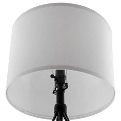 28 in. Bronze USB Table Lamp with White Linen Shade, 9.5-Watt LED Bulbs Included (Set of 2) by TRUE FINE -Dale Tiffany Store bronze true fine table lamps 20090t 2pk 1f 1000