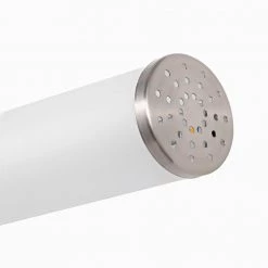 24 in. 3-Light Brushed Nickel Modern/Contemporary LED Bathroom Vanity Light Bar with Glass Shade by TRUE FINE -Dale Tiffany Store brushed nickel true fine vanity lighting td120001w led 44 1000