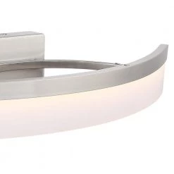 26.6 in. 4-Light Curved Brushed Nickel Modern/Contemporary LED Bathroom Vanity Light Bar by TRUE FINE -Dale Tiffany Store brushed nickel true fine vanity lighting td120003w led 1f 1000