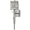Cahas 19 in. Chrome Wall Sconce with Crystal Shade by Dale Tiffany -Dale Tiffany Store chrome dale tiffany wall sconces gw13384 64 1000