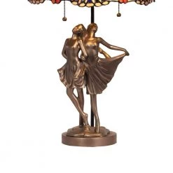 Ballerina 22 in. Cold Cast Bronze Table Lamp by Dale Tiffany 8 Ballerina 22 in. Cold Cast Bronze Table Lamp by Dale Tiffany -Dale Tiffany Store cold cast bronze dale tiffany table lamps tt21103 4f 1000