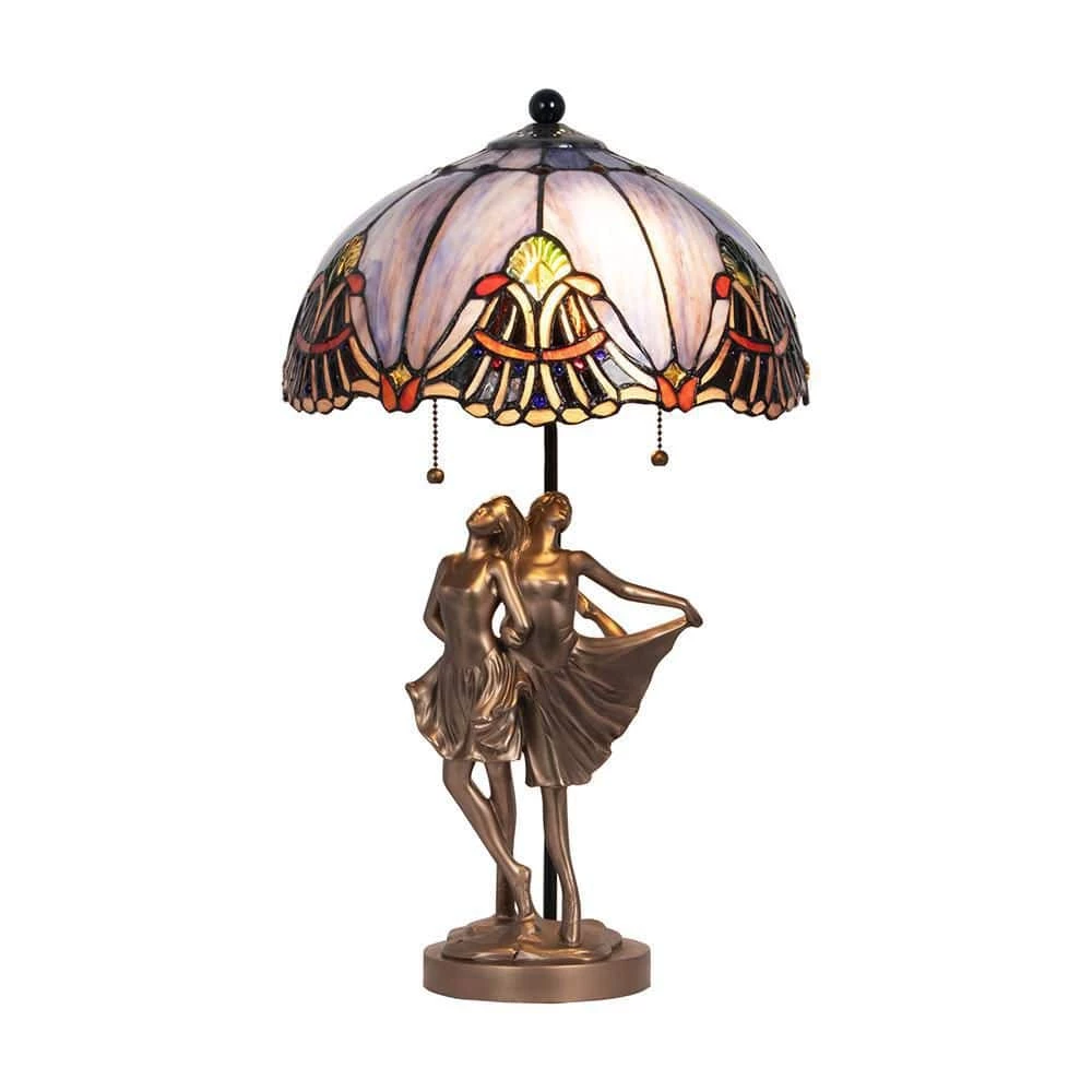 Ballerina 22 in. Cold Cast Bronze Table Lamp by Dale Tiffany 3 Ballerina 22 in. Cold Cast Bronze Table Lamp by Dale Tiffany