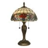 21.75 in. Rose Art Glass Table Lamp with Dark Antique Brass Base by Dale Tiffany 2 21.75 in. Rose Art Glass Table Lamp with Dark Antique Brass Base by Dale Tiffany -Dale Tiffany Store dark antique brass dale tiffany table lamps tt10211 64 1000