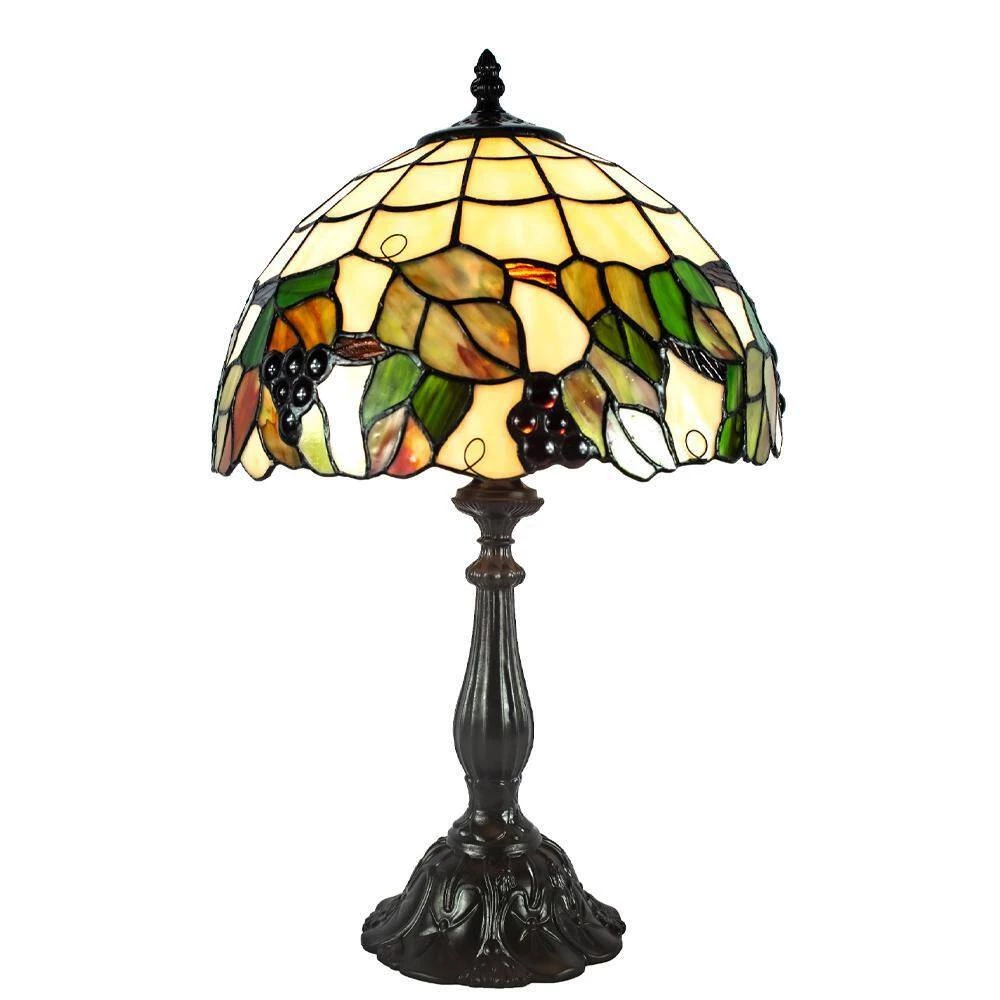 Alcira 19 in. Dark Coffee Table Lamp by Dale Tiffany 4 Alcira 19 in. Dark Coffee Table Lamp by Dale Tiffany - Image 2