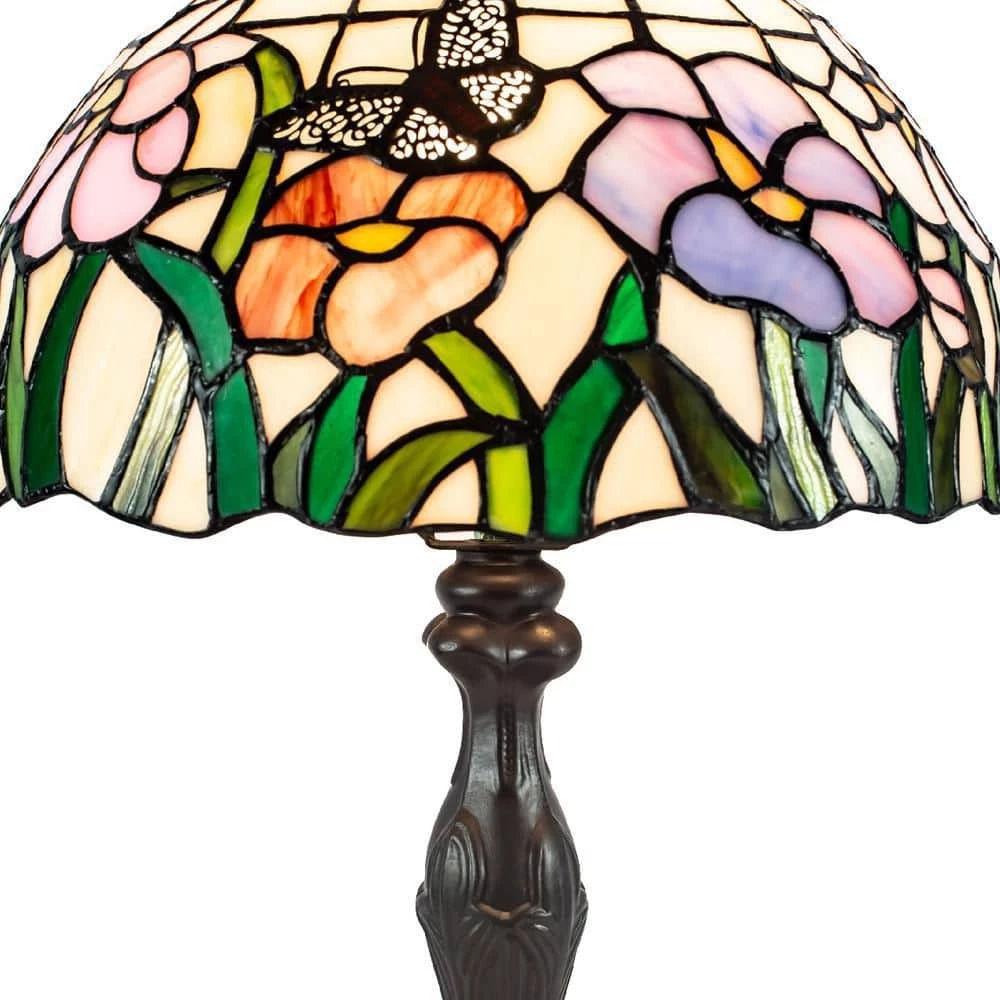 Pazio 19 .5 in. Dark Coffee Table Lamp by Dale Tiffany 6 Pazio 19 .5 in. Dark Coffee Table Lamp by Dale Tiffany - Image 4