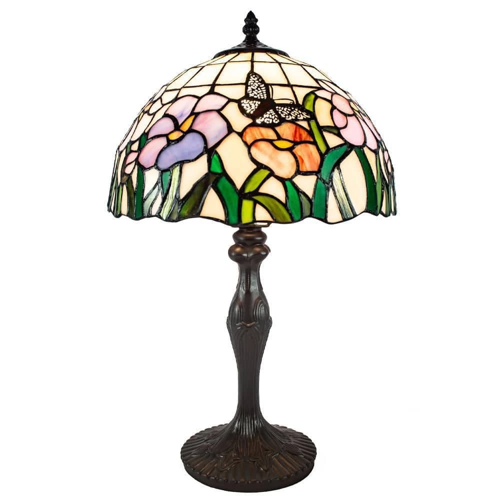 Pazio 19 .5 in. Dark Coffee Table Lamp by Dale Tiffany 4 Pazio 19 .5 in. Dark Coffee Table Lamp by Dale Tiffany - Image 2