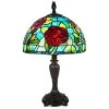 Saros 19 .5 in. Dark Coffee Table Lamp by Dale Tiffany -Dale Tiffany Store dark coffee dale tiffany table lamps tt21180 64 1000