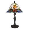Sarrona 19 .5 in. Dark Coffee Table Lamp by Dale Tiffany -Dale Tiffany Store dark coffee dale tiffany table lamps tt21182 64 1000