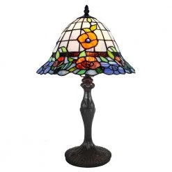 Sarrona 19 .5 in. Dark Coffee Table Lamp by Dale Tiffany