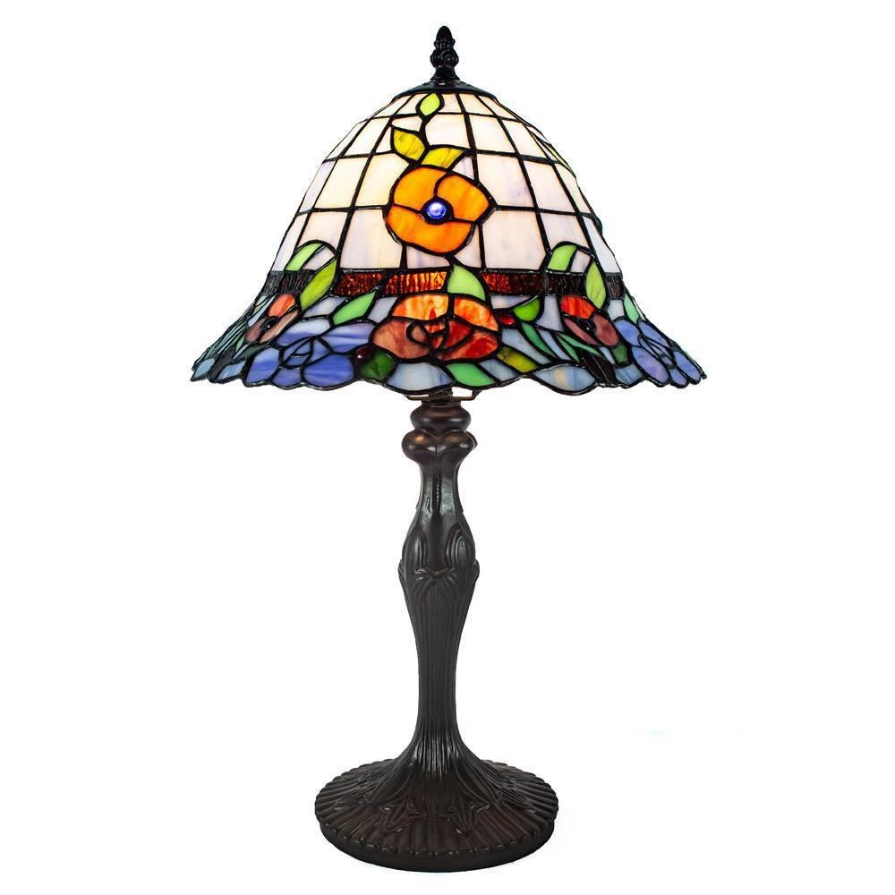 Sarrona 19 .5 in. Dark Coffee Table Lamp by Dale Tiffany 4 Sarrona 19 .5 in. Dark Coffee Table Lamp by Dale Tiffany - Image 2